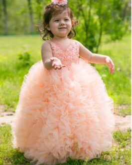 Beautiful Full Long Dress for the Cutest Baby Girl