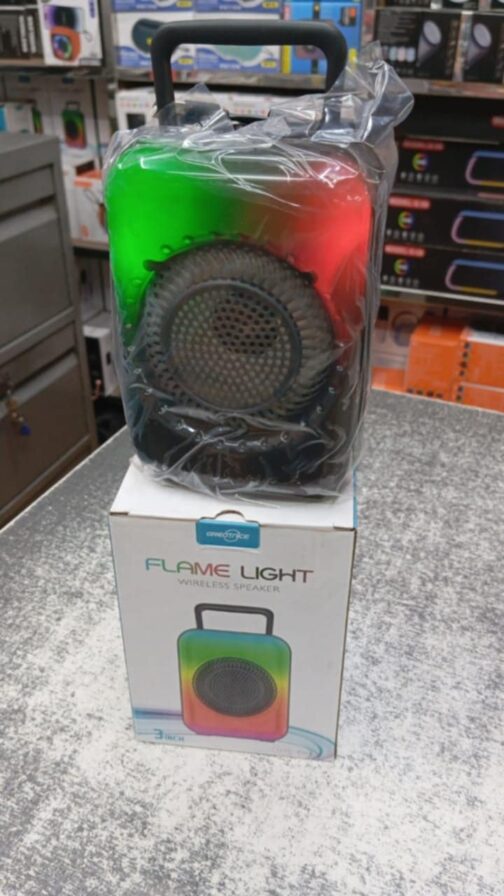 GTS-1867 Flame Light Wireless Bluetooth Speaker - Image 3